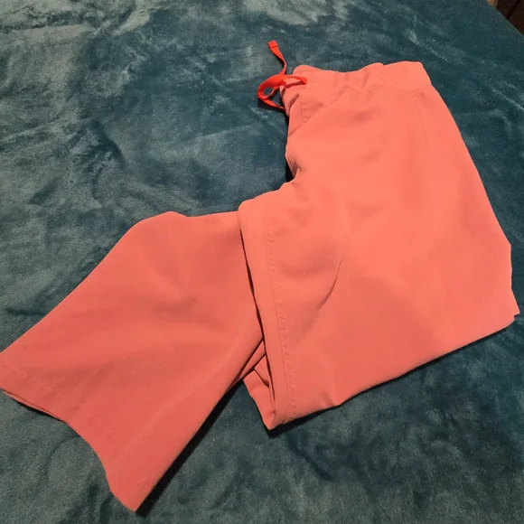 Figs Women's Pink Scrub Pants - Picture 2 of 4